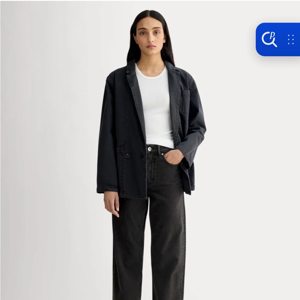 Everlane High Rise Black Jeans